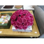+VAT Bouquet of pink artificial roses
