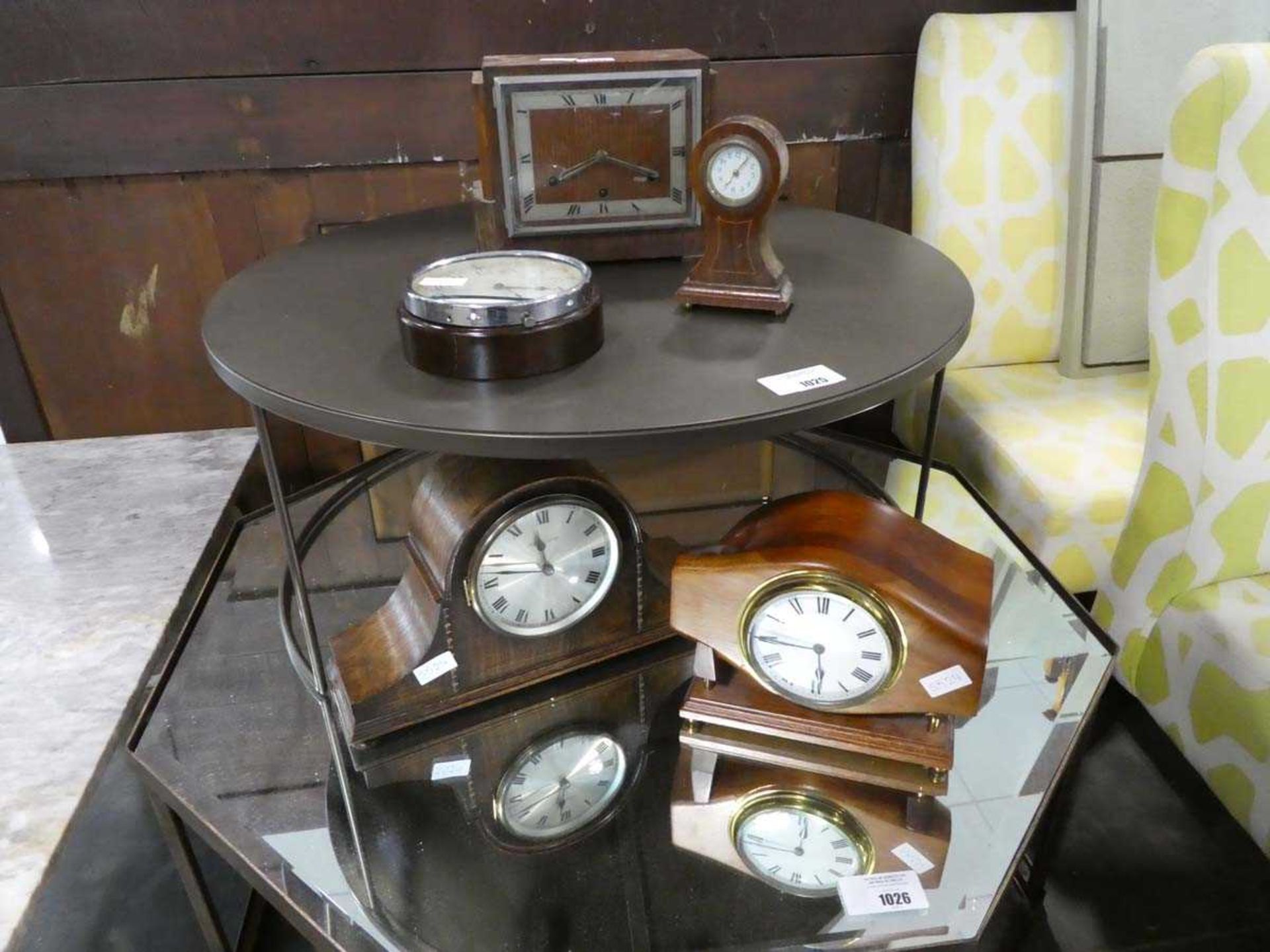 Collection of 5 various clocks