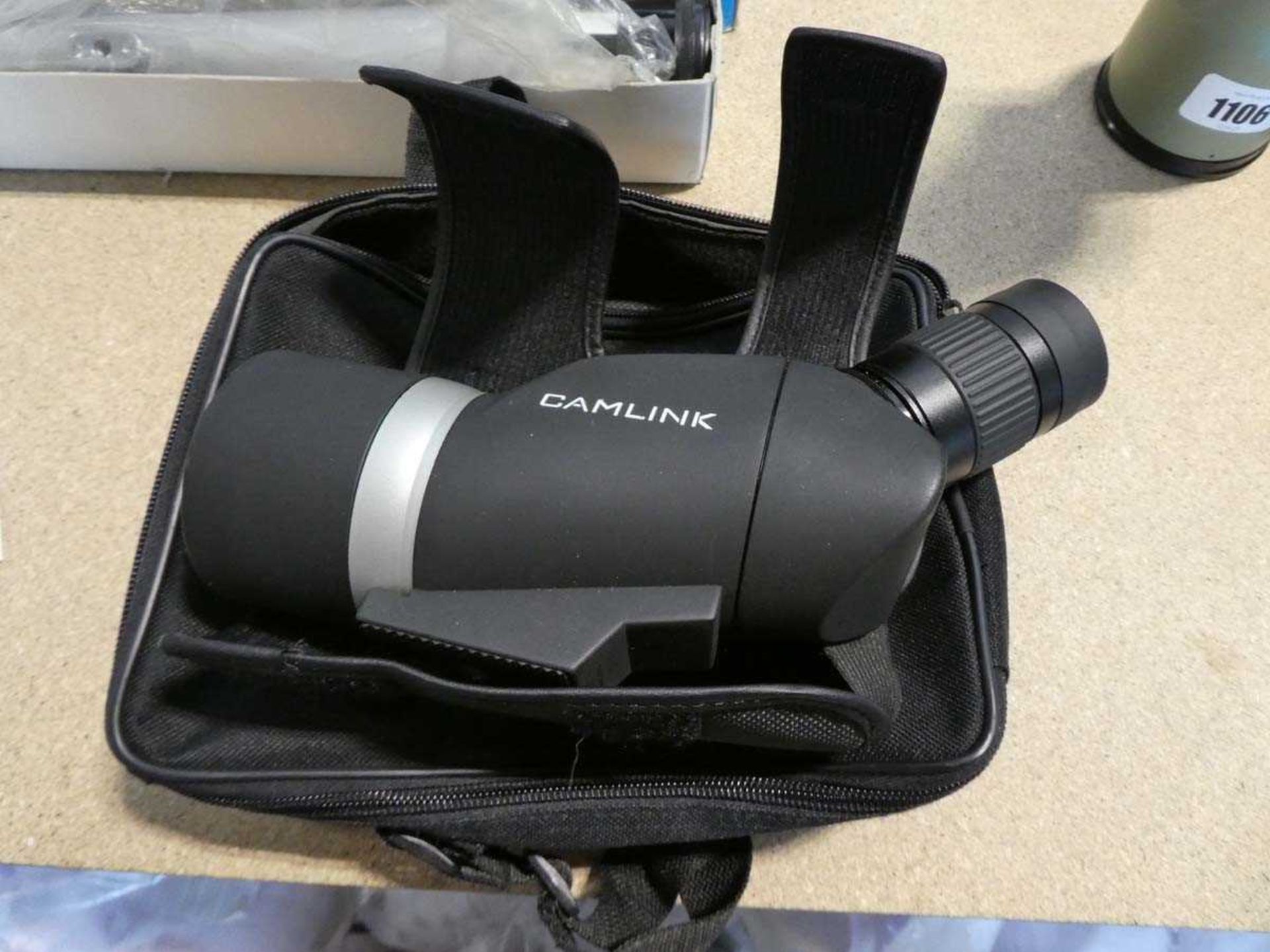 Camlink 45mm scope with soft detachable grip and soft carry case