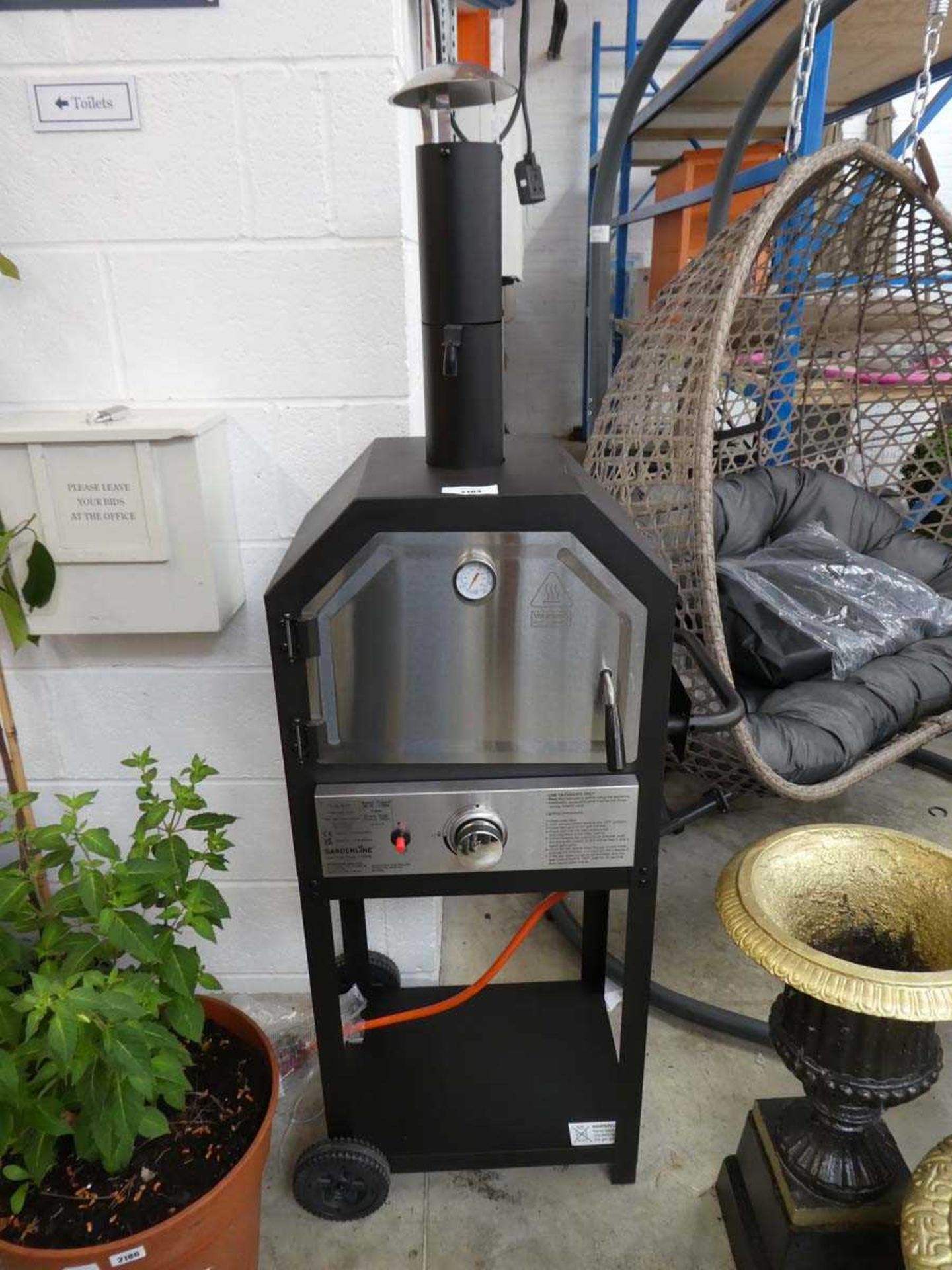 +VAT Gardenline gas pizza oven