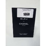 +VAT Chanel Paris bleu eau de parfum pour homme 150ml