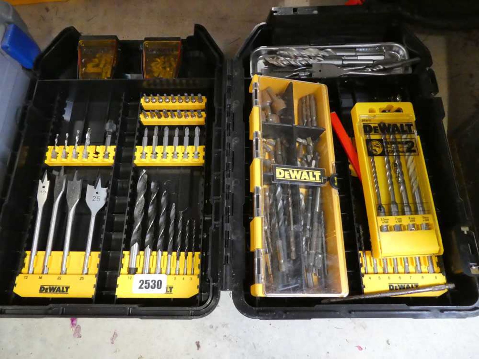 Cased Dremel with cased DeWalt drill bit set - Image 2 of 2