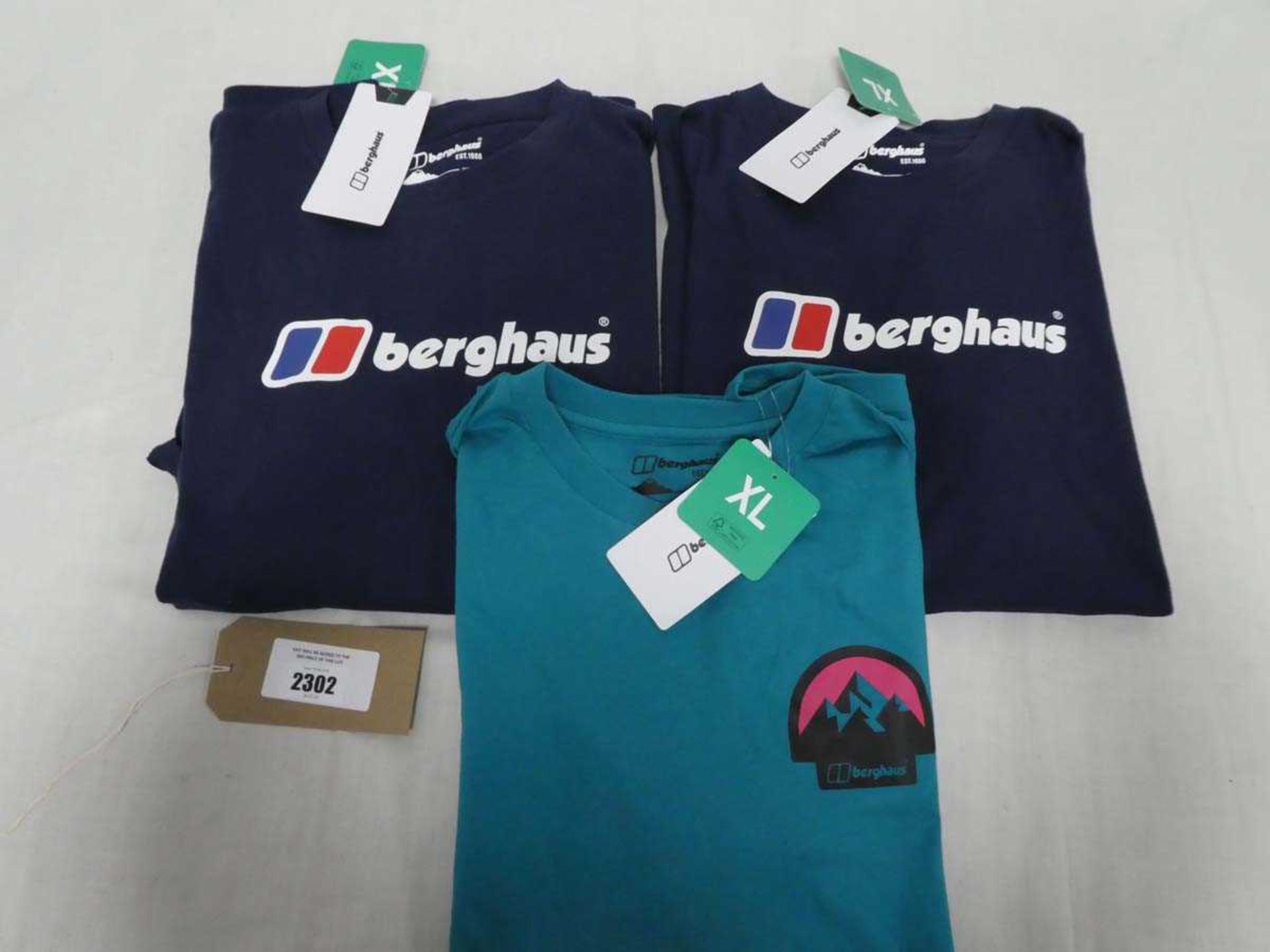 +VAT 3 Berghaus t-shirts (all size XL)