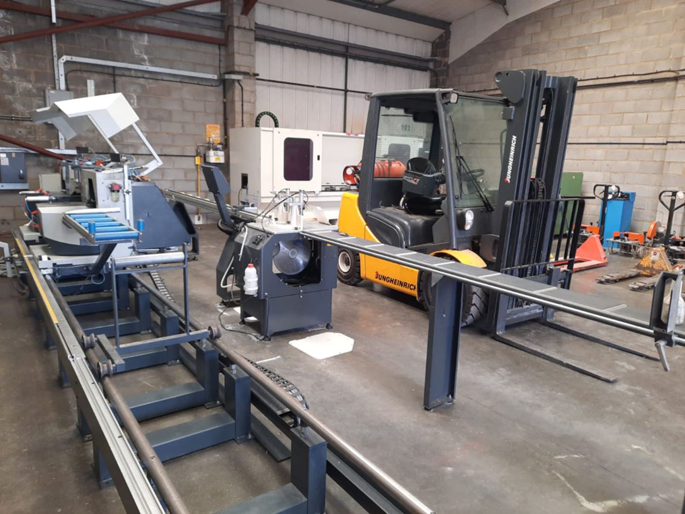 Window Manufacturing and other Machinery & Forklift Truck