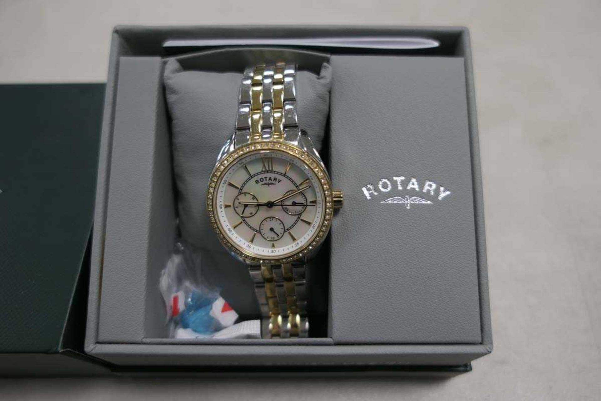 +VAT Ladies Rotary watch, some missing stones (af) - Image 2 of 2