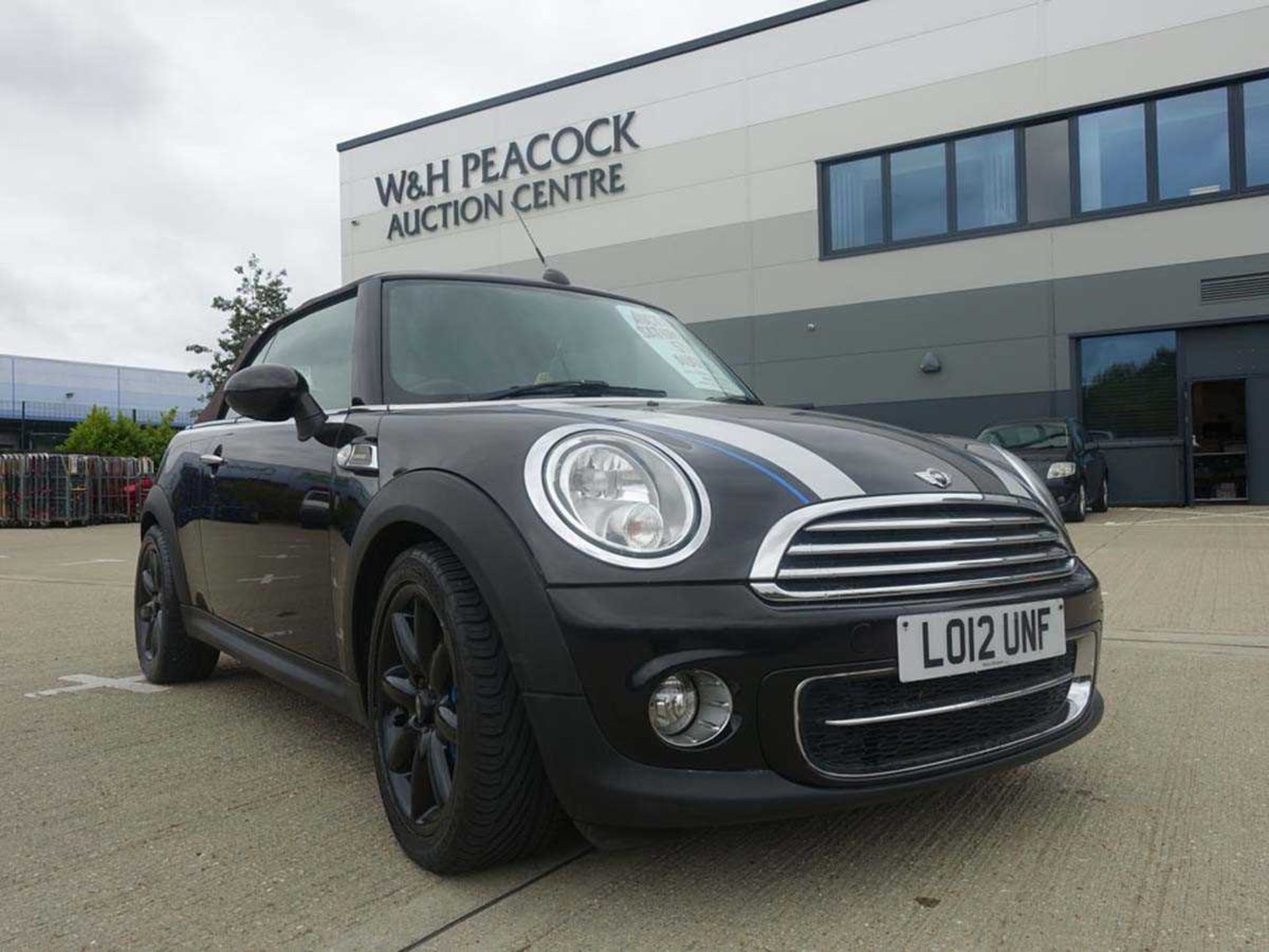 2012 Mini Cooper D Highgate convertible in brown, diesel, first registered 29/06/2012, Mot until