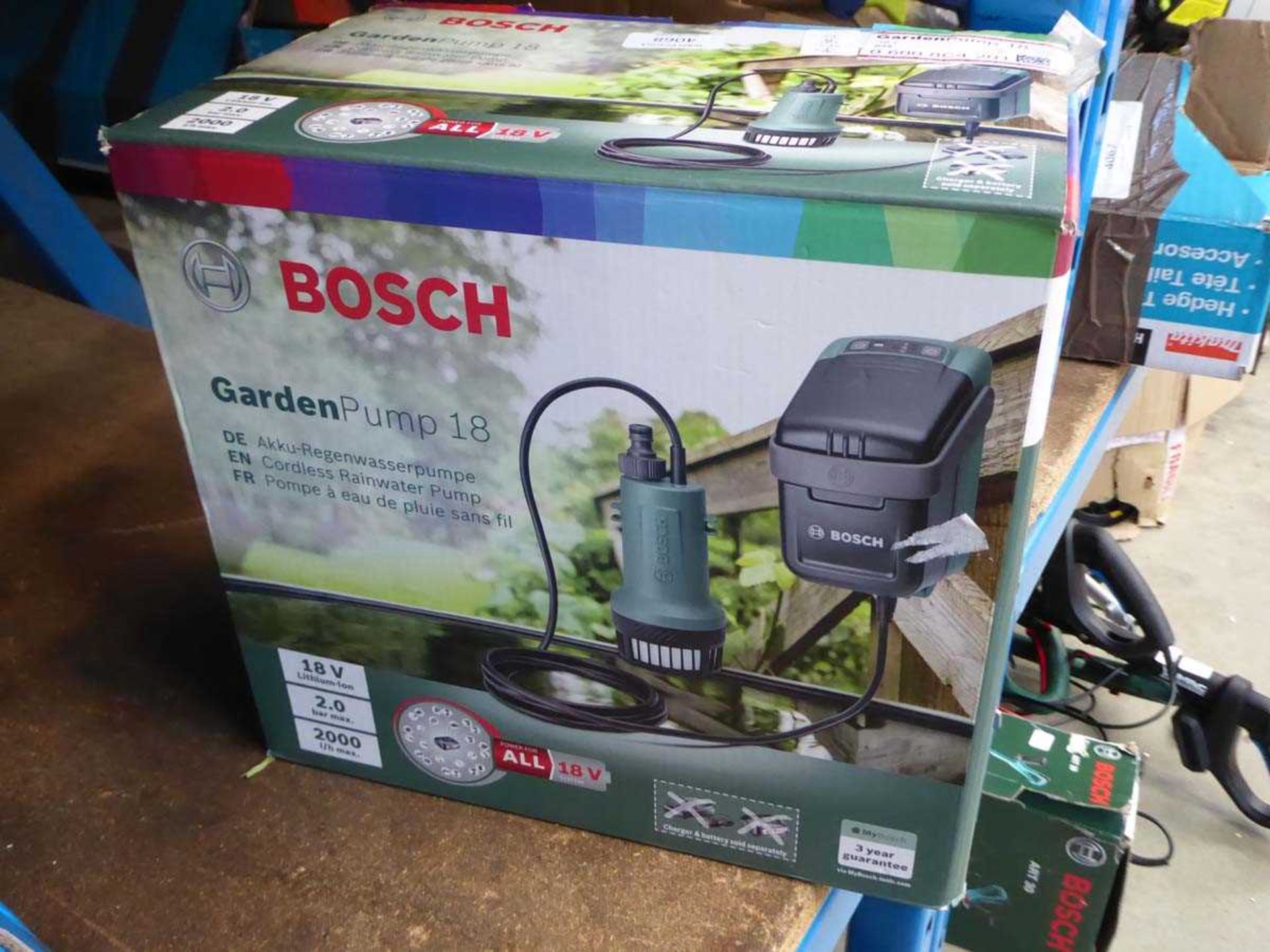 Bosch boxed submersible pump