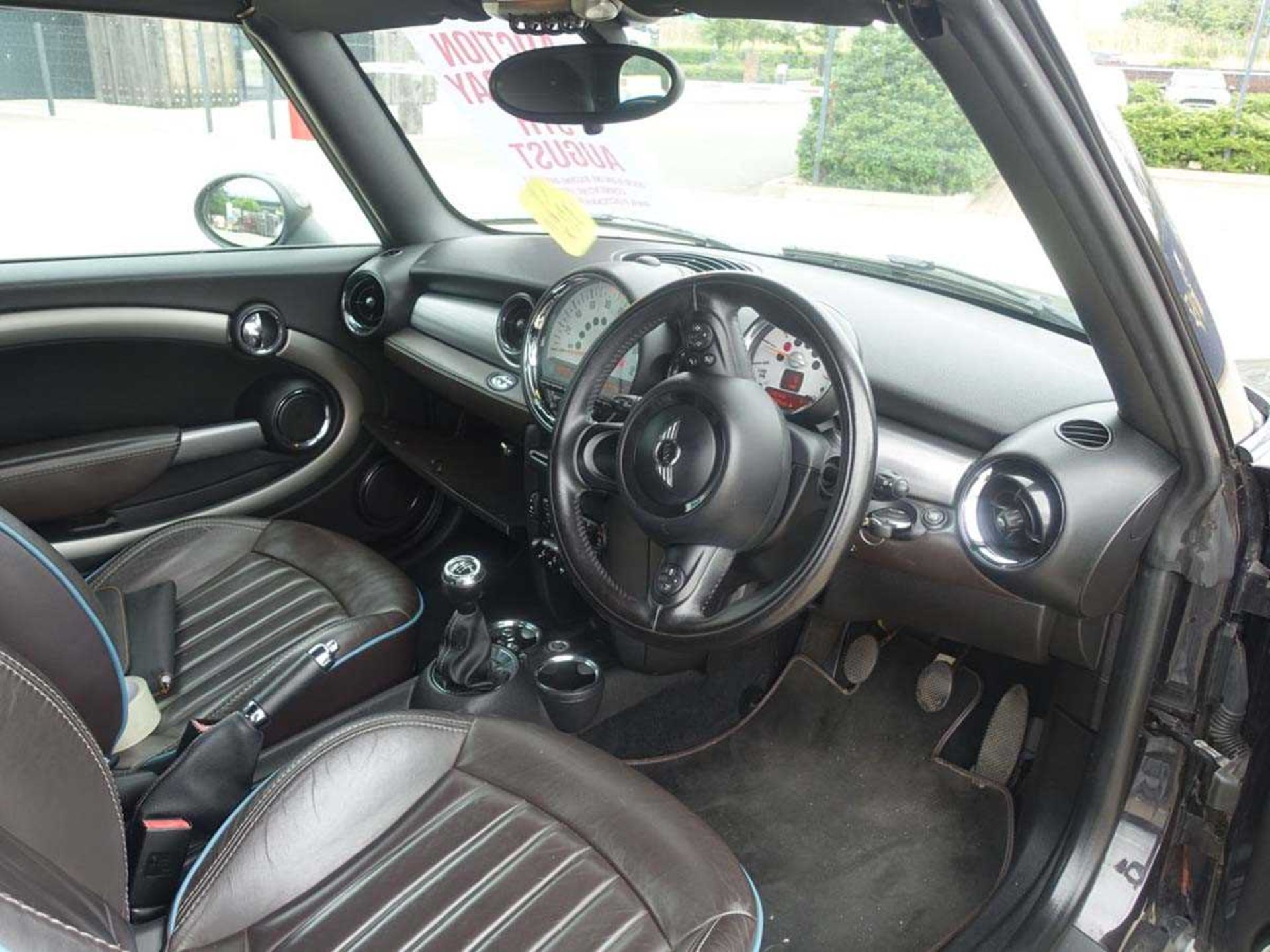 2012 Mini Cooper D Highgate convertible in brown, diesel, first registered 29/06/2012, Mot until - Image 11 of 16