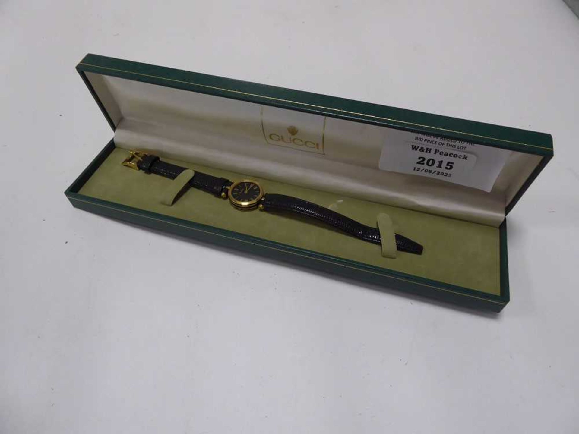 +VAT Ladies Gucci watch in box