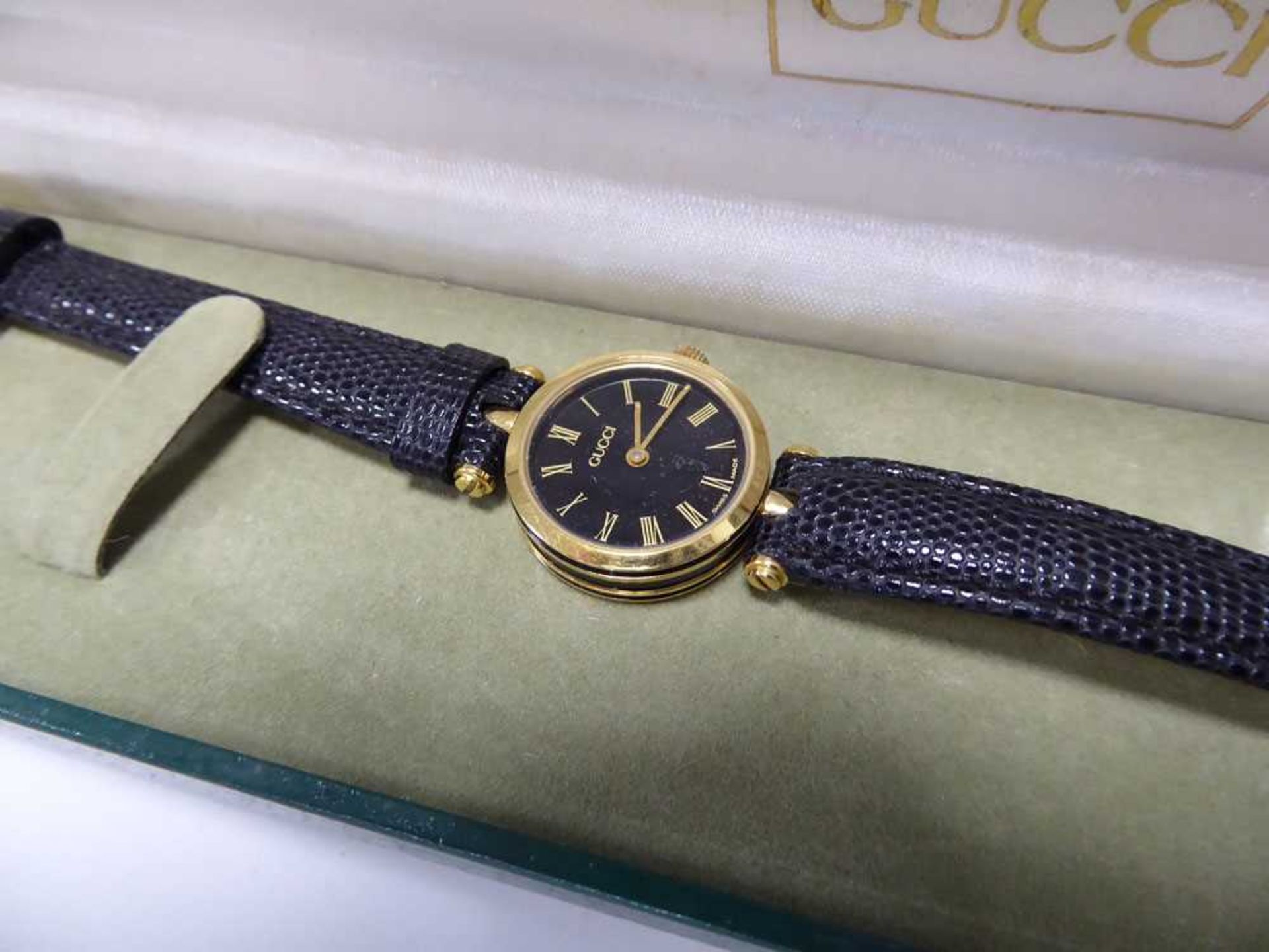 +VAT Ladies Gucci watch in box - Image 2 of 2