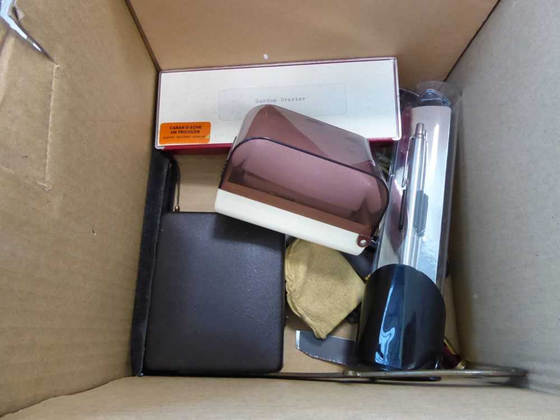 Box containing jewellery items, watches, Parker pen - Image 2 of 2