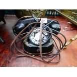 Vintage Bakelite telephone