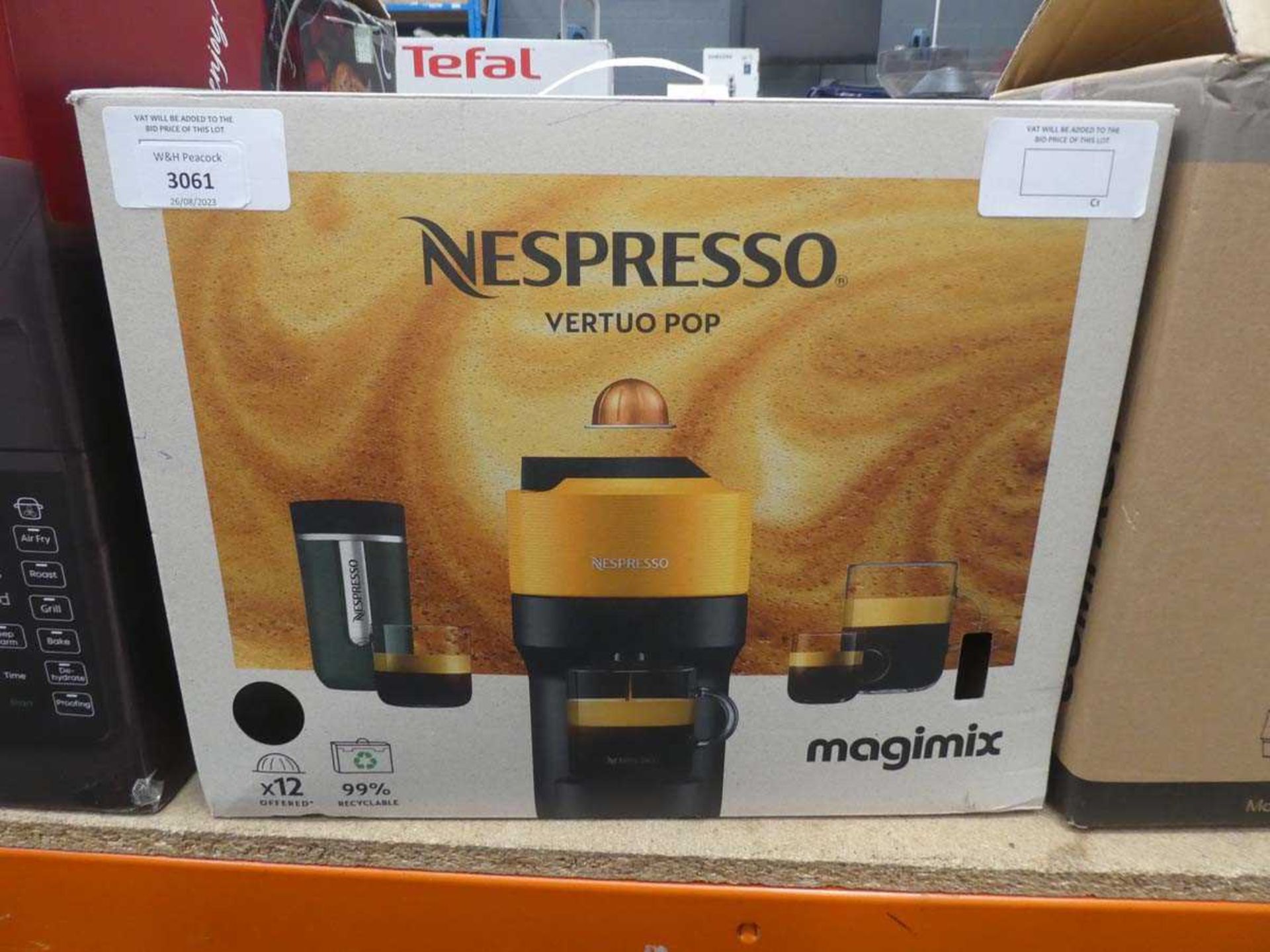 +VAT Nespresso Magimix coffee machine