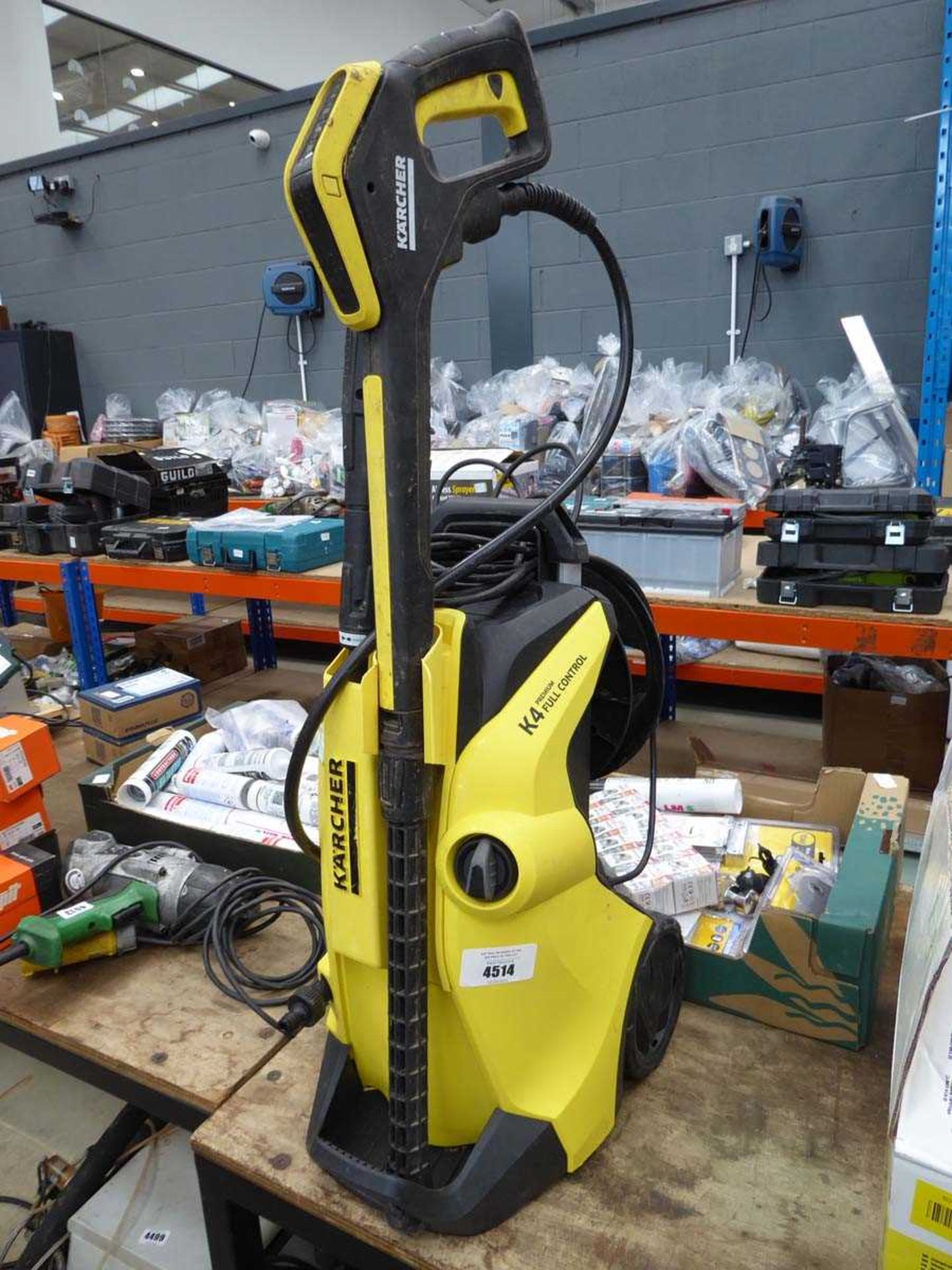 +VAT Karcher K4 full control electric pressure washer