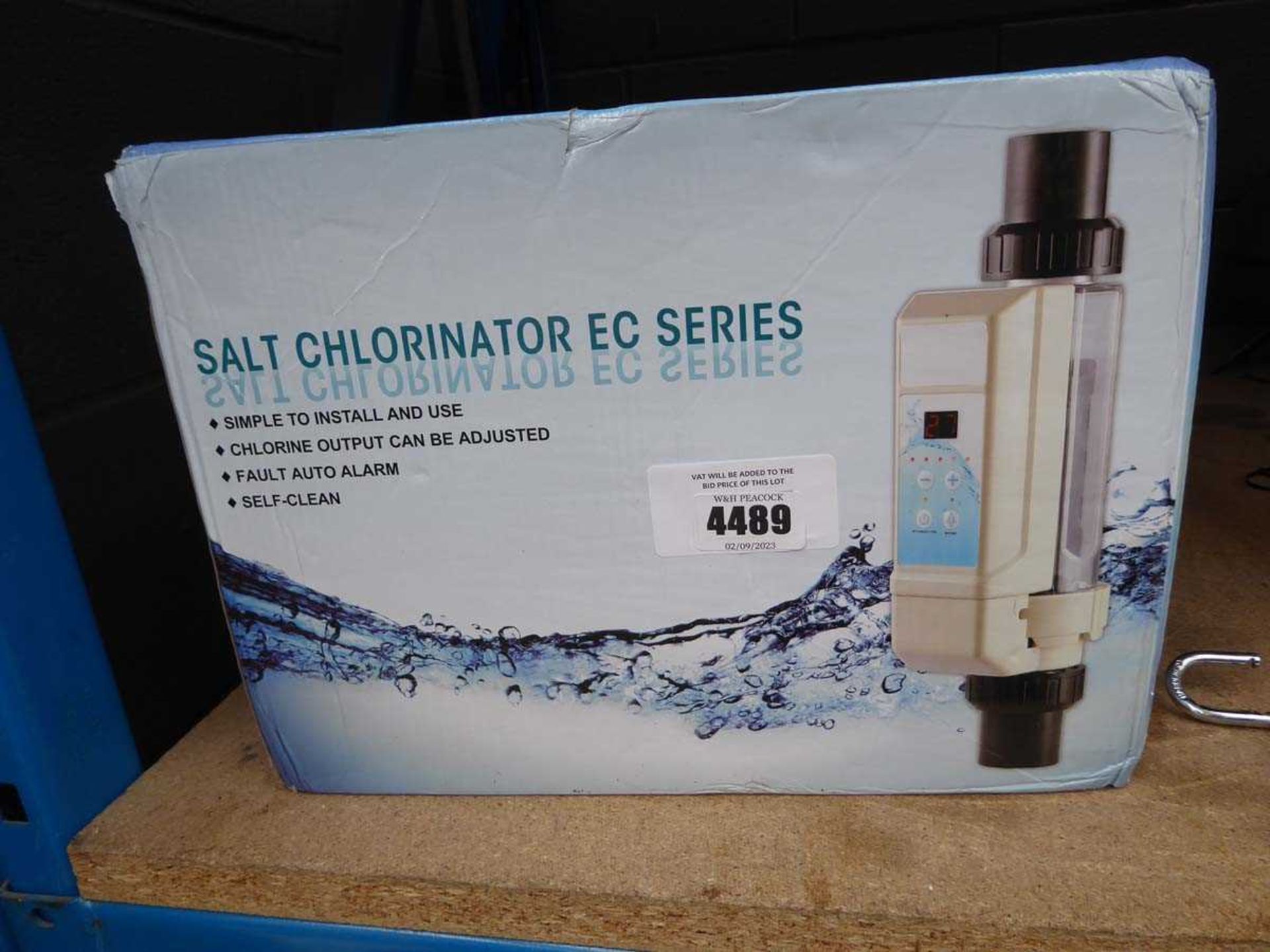 +VAT Salt chlorinator device