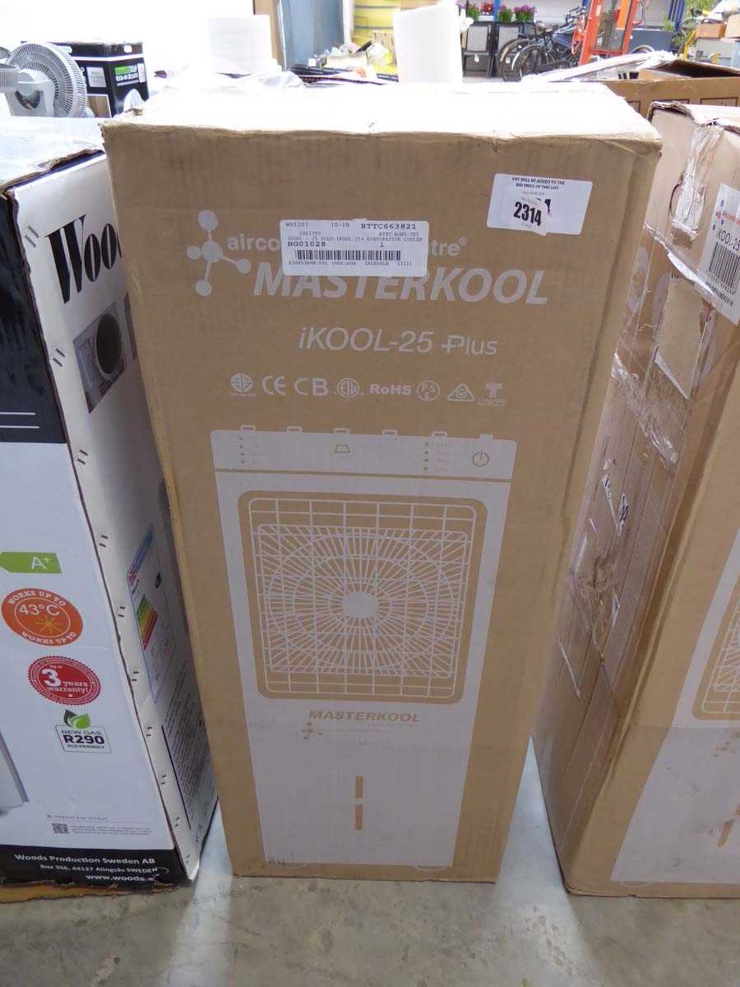 +VAT Master Kool iKool 25+ Evaporative Air Cooler