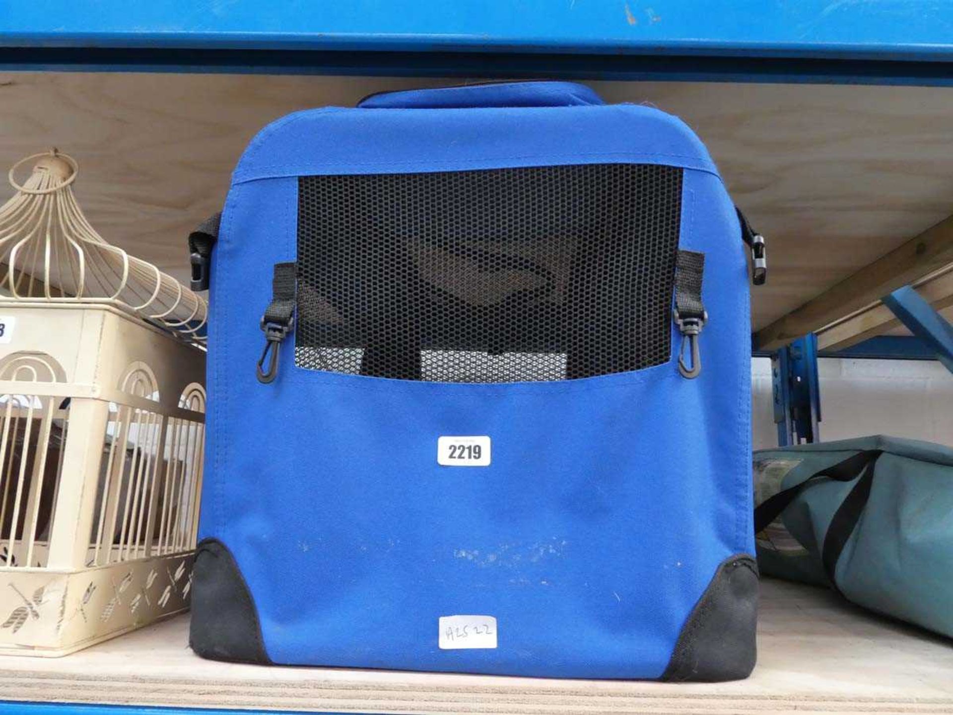 Small portable soft dog cage