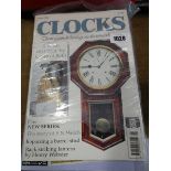 Large quantity of clocks magazines