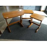 Mid century design nest of 3 tables