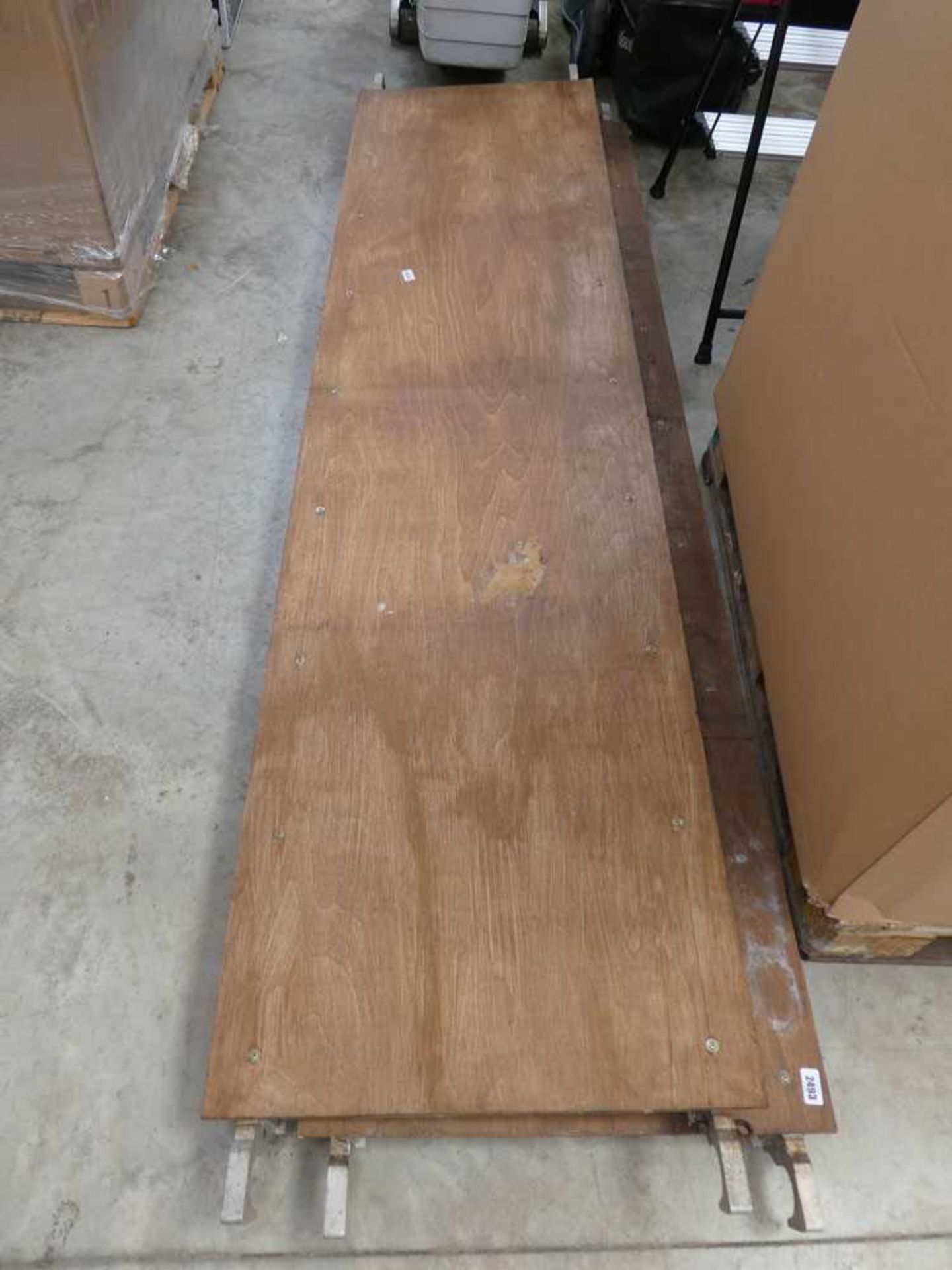 2 large platform boards