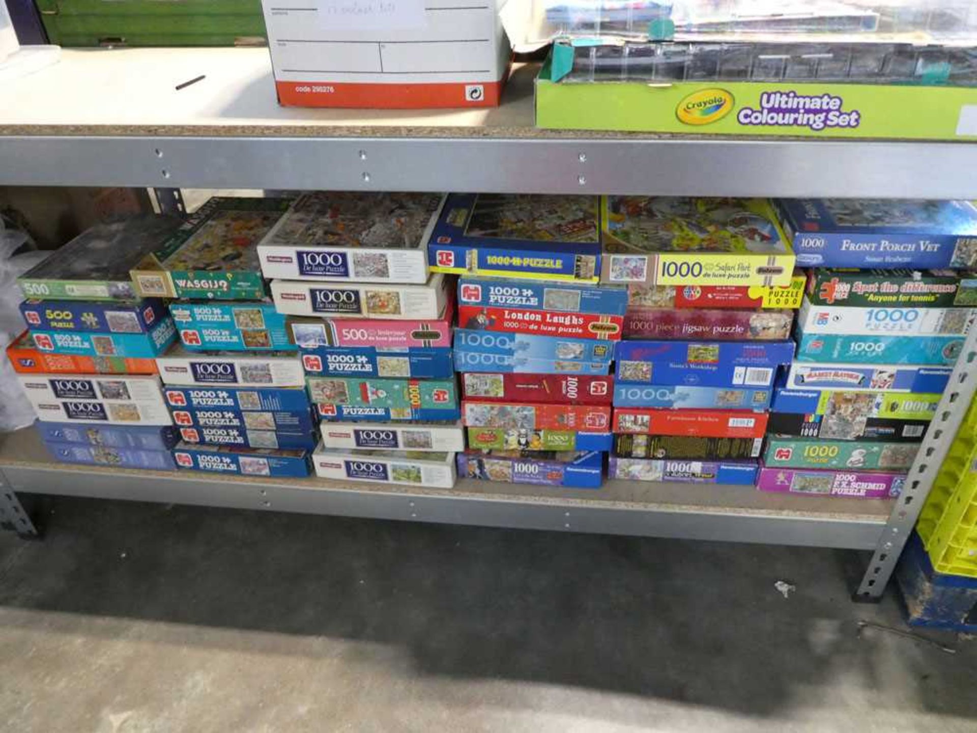 Large quantity (approx. 80) of various jigsaw puzzles - Image 2 of 2