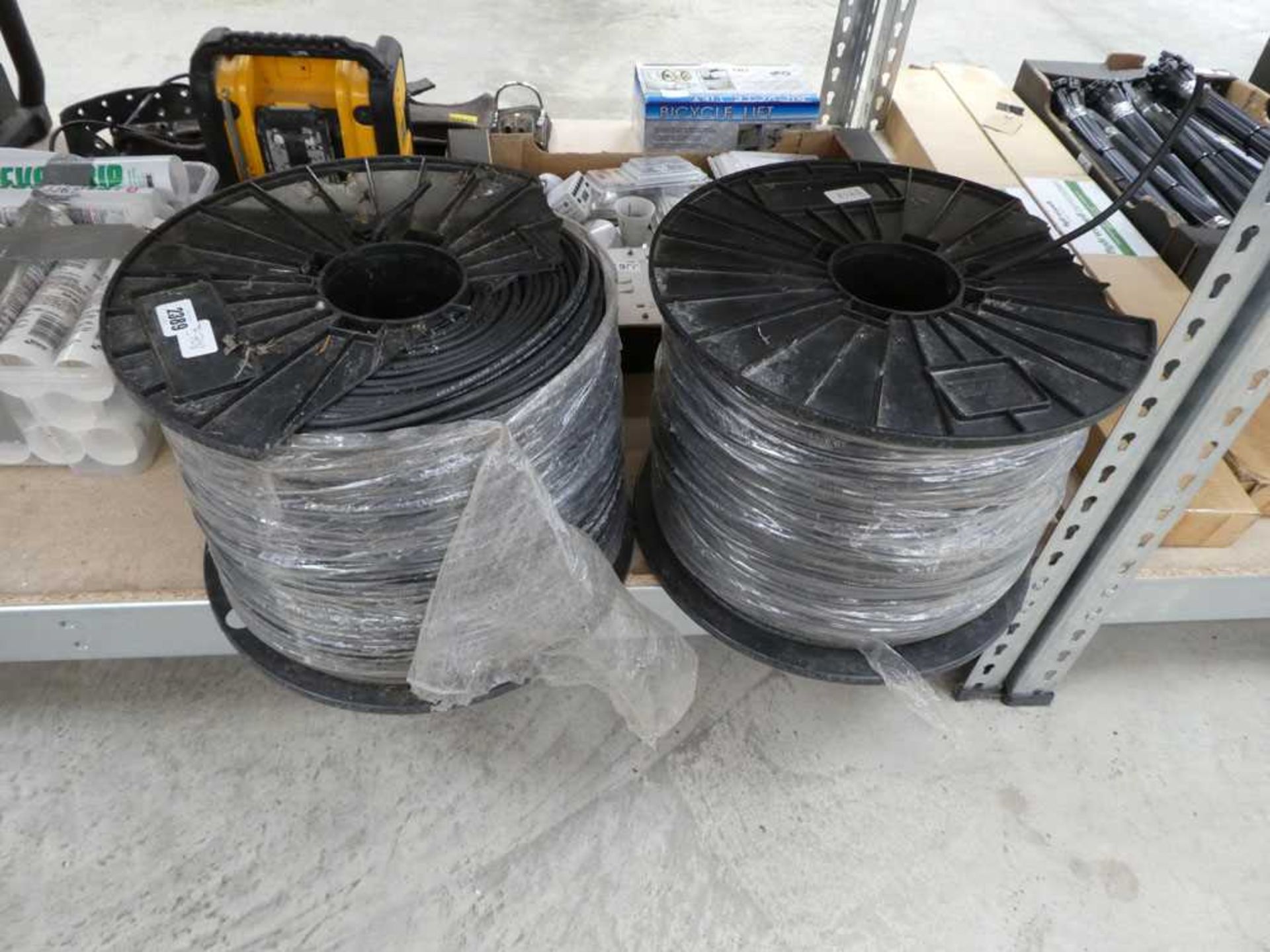 2 reels of DC photo cable