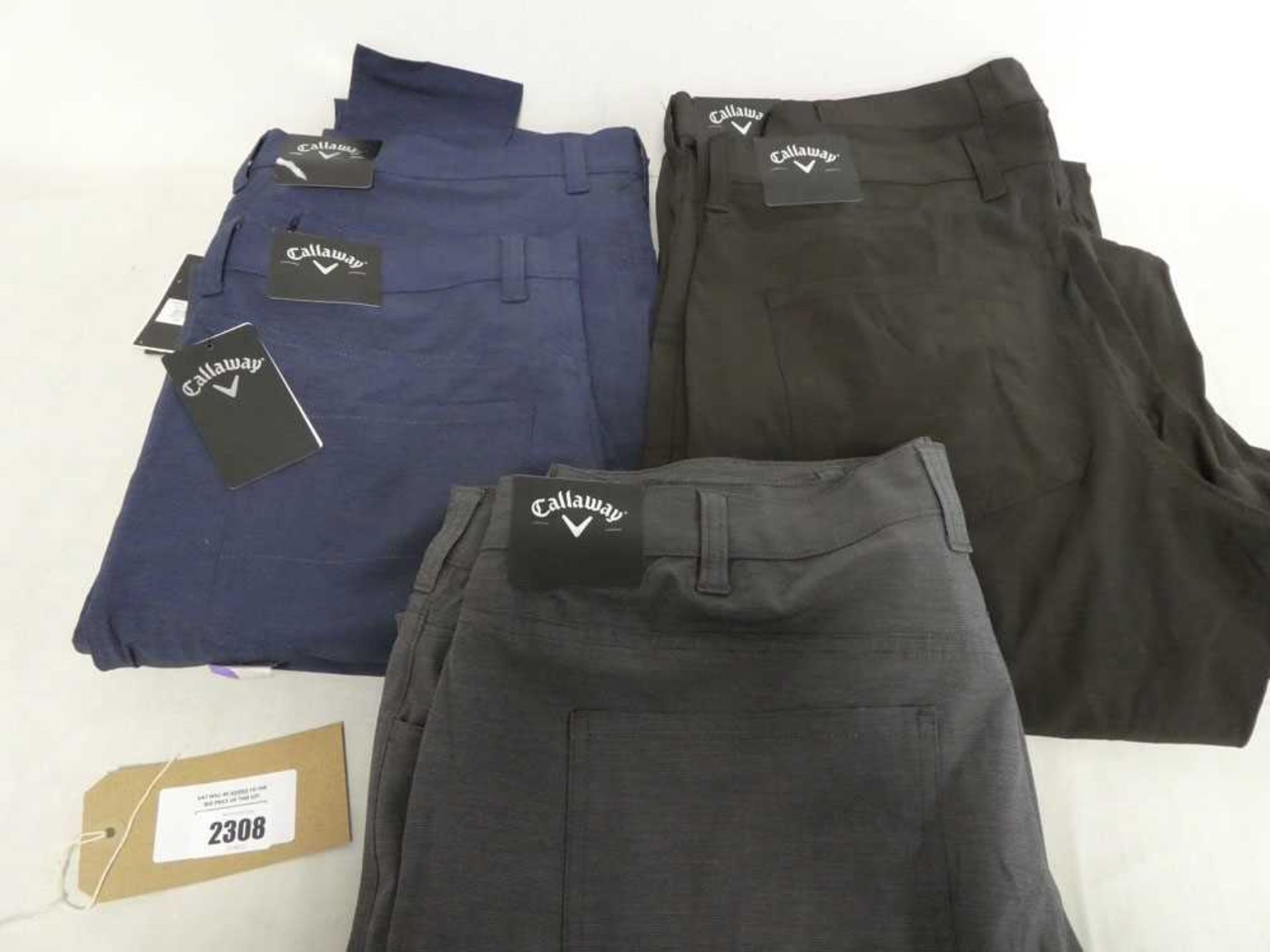 +VAT Bag containing 11 pairs of mens Callaway golf trousers W 30; L 34 (7 pairs) W 40; L 34 (2