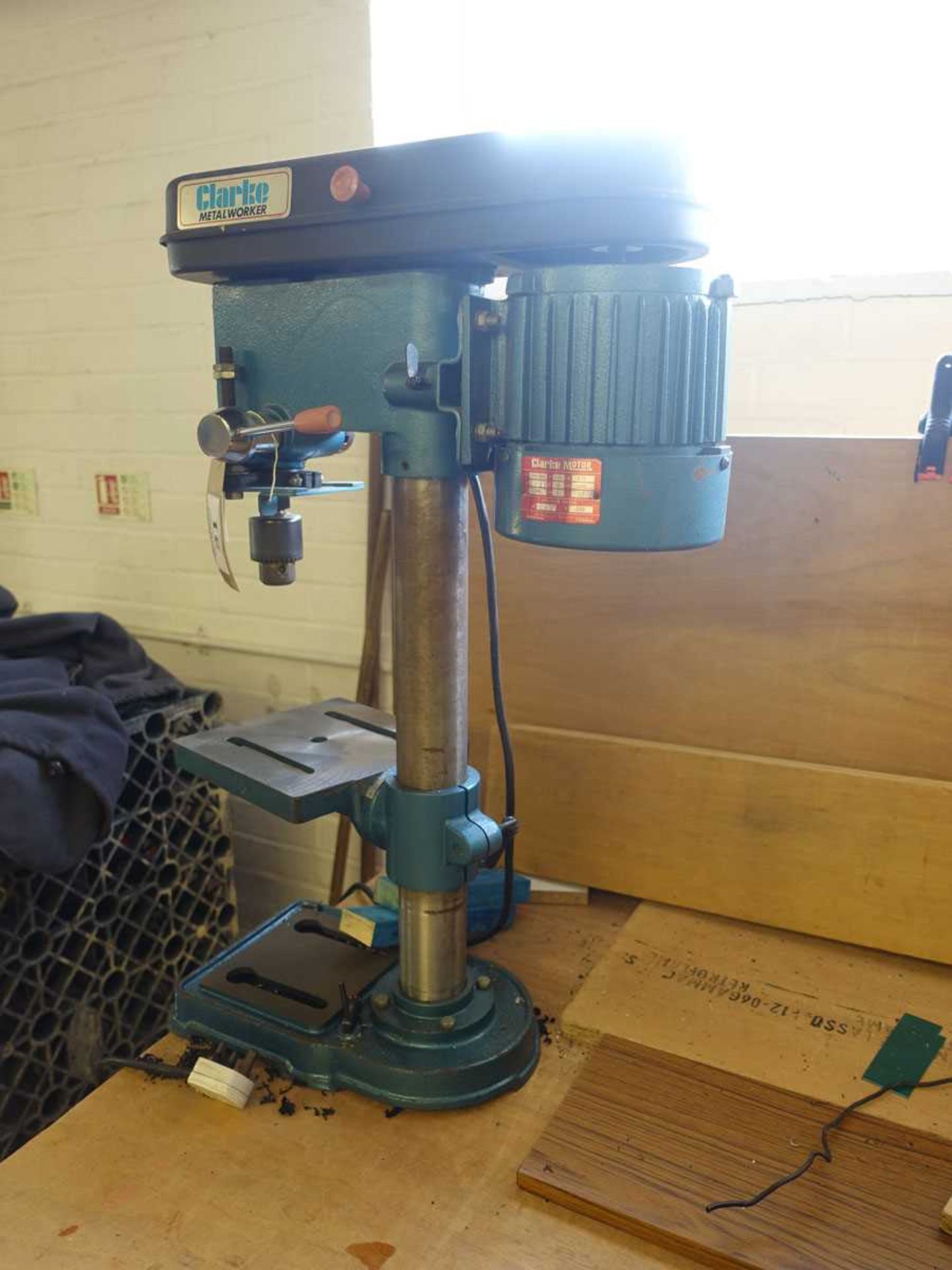 +VAT Clarke Metalworker 1/2" bench drill, model CDP5HP, year1998, single phase electric (On - Image 2 of 2