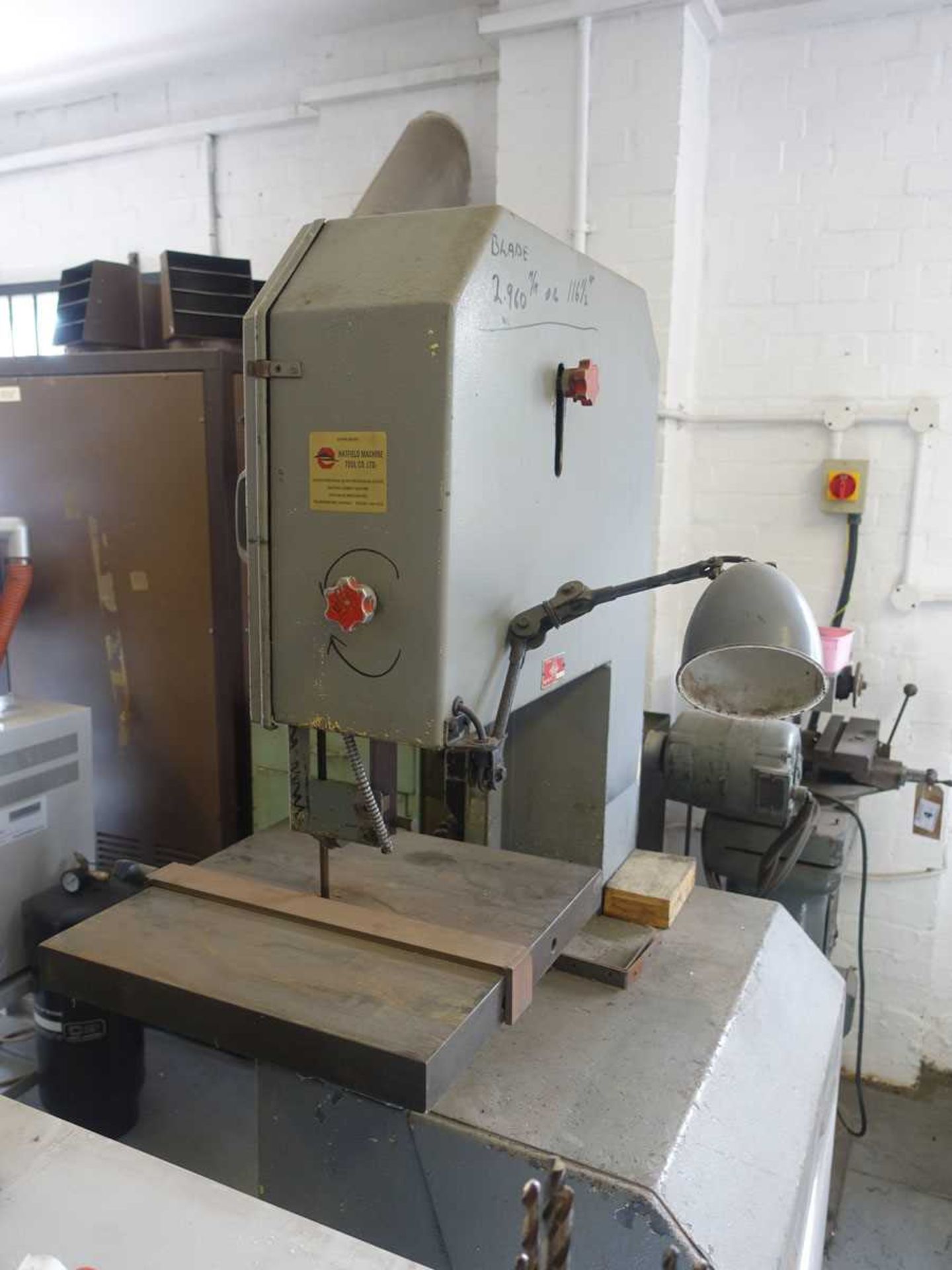 +VAT Midsaw Minor vertical bandsaw with band welder, 400mm throat - Image 2 of 4