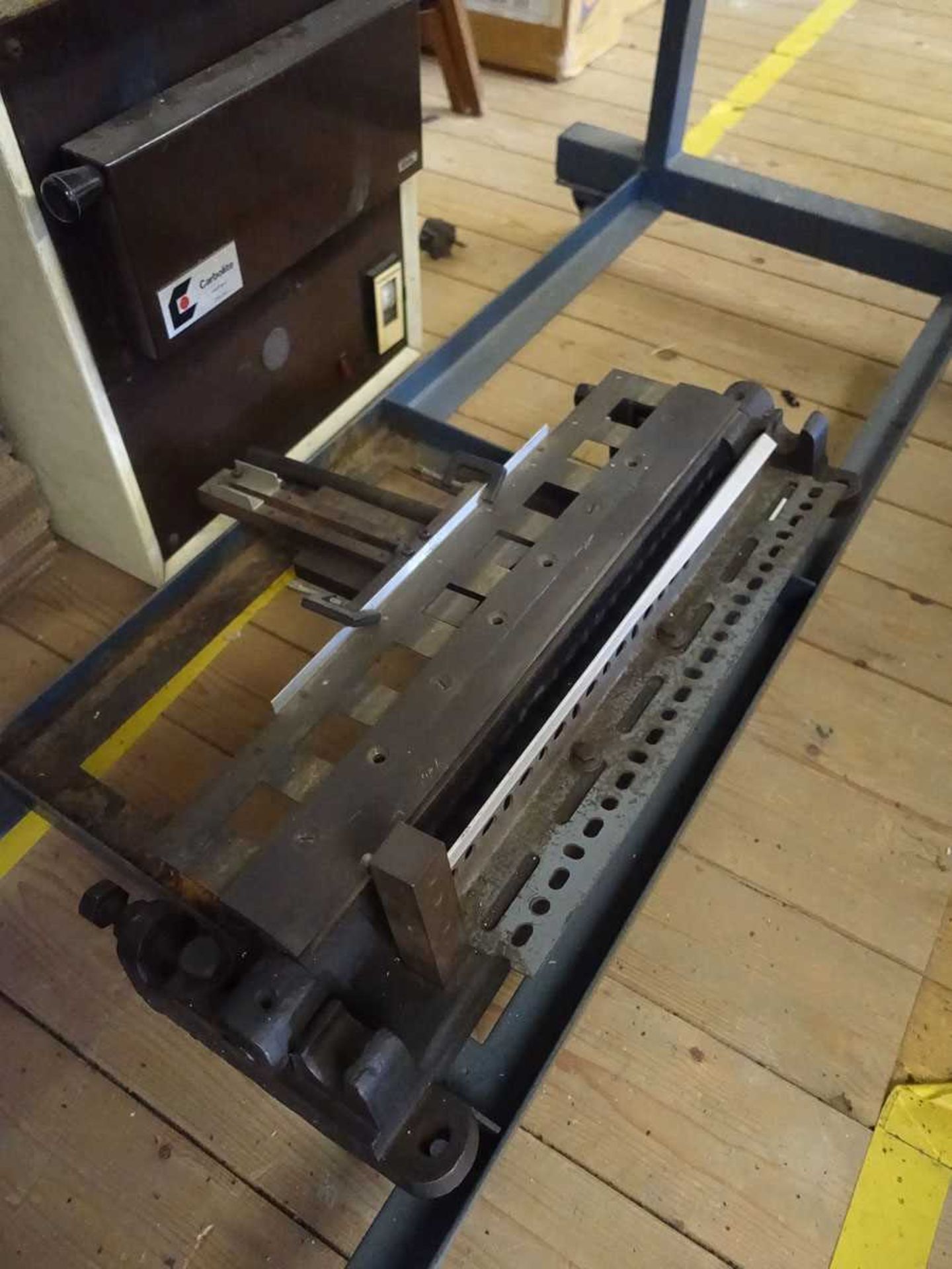 +VAT Rack and 45cm manual folding machine (On mezzanine) - Image 2 of 2