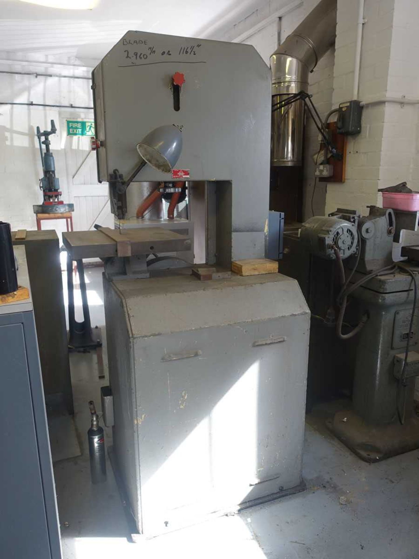 +VAT Midsaw Minor vertical bandsaw with band welder, 400mm throat - Image 3 of 4