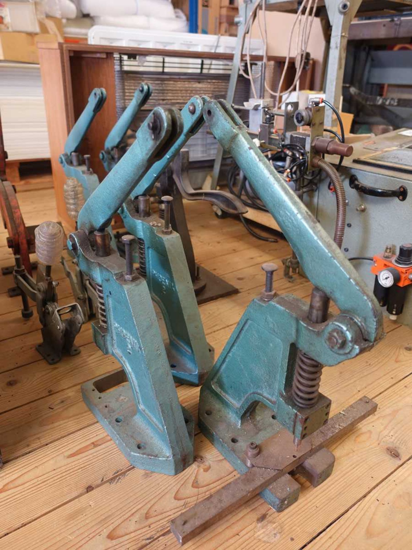 +VAT Phoenix and other hand presses, jig presses and angle shear (On mezzanine) - Image 2 of 4