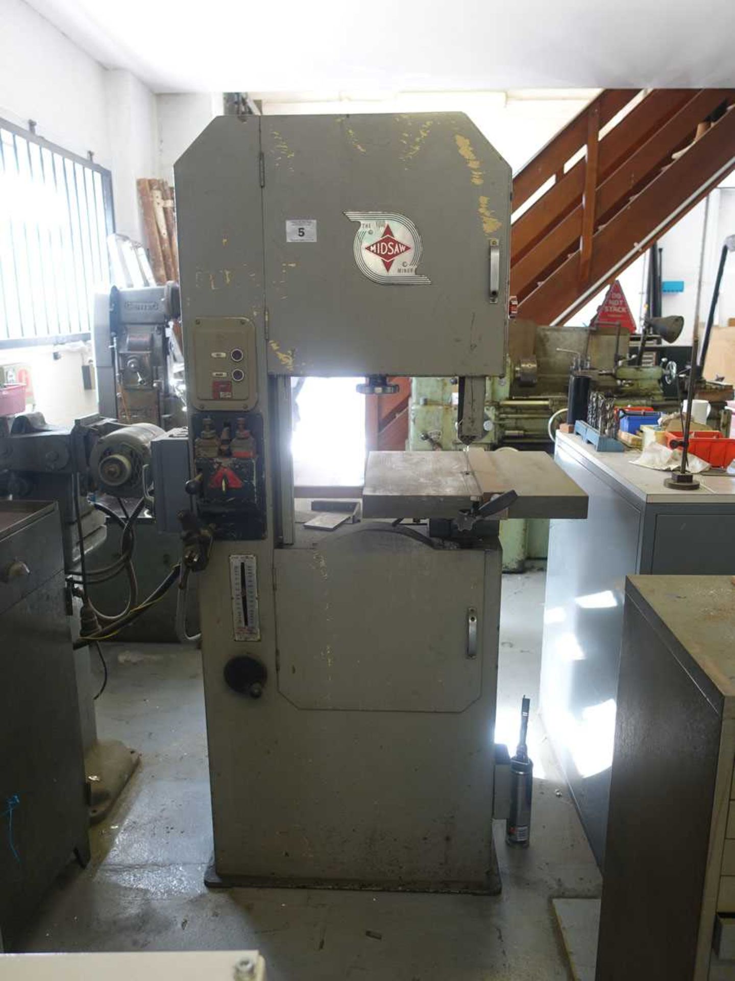 +VAT Midsaw Minor vertical bandsaw with band welder, 400mm throat - Image 4 of 4