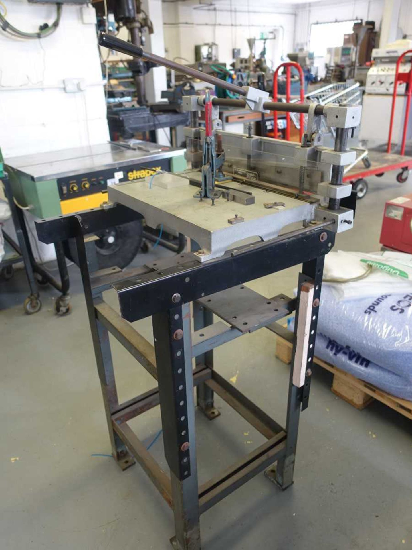 +VAT 44cm hand guillotine on stand - Image 3 of 3