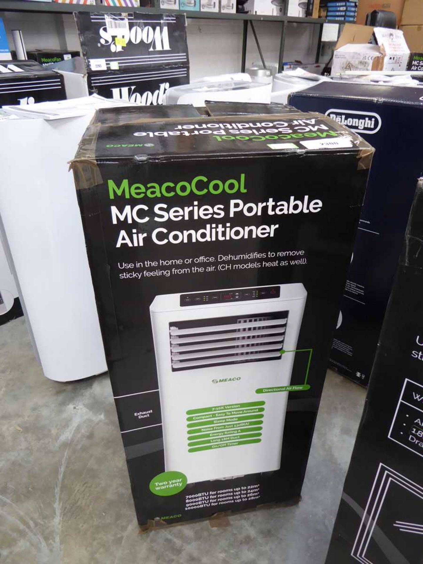 +VAT Boxed Meaco MC Series portable air conditioning unit