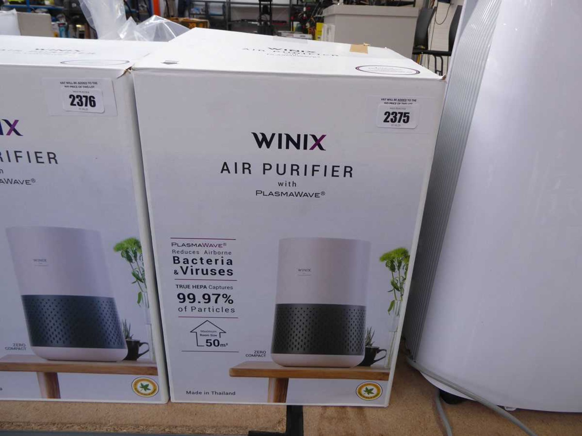 +VAT Boxed Winix air purifier