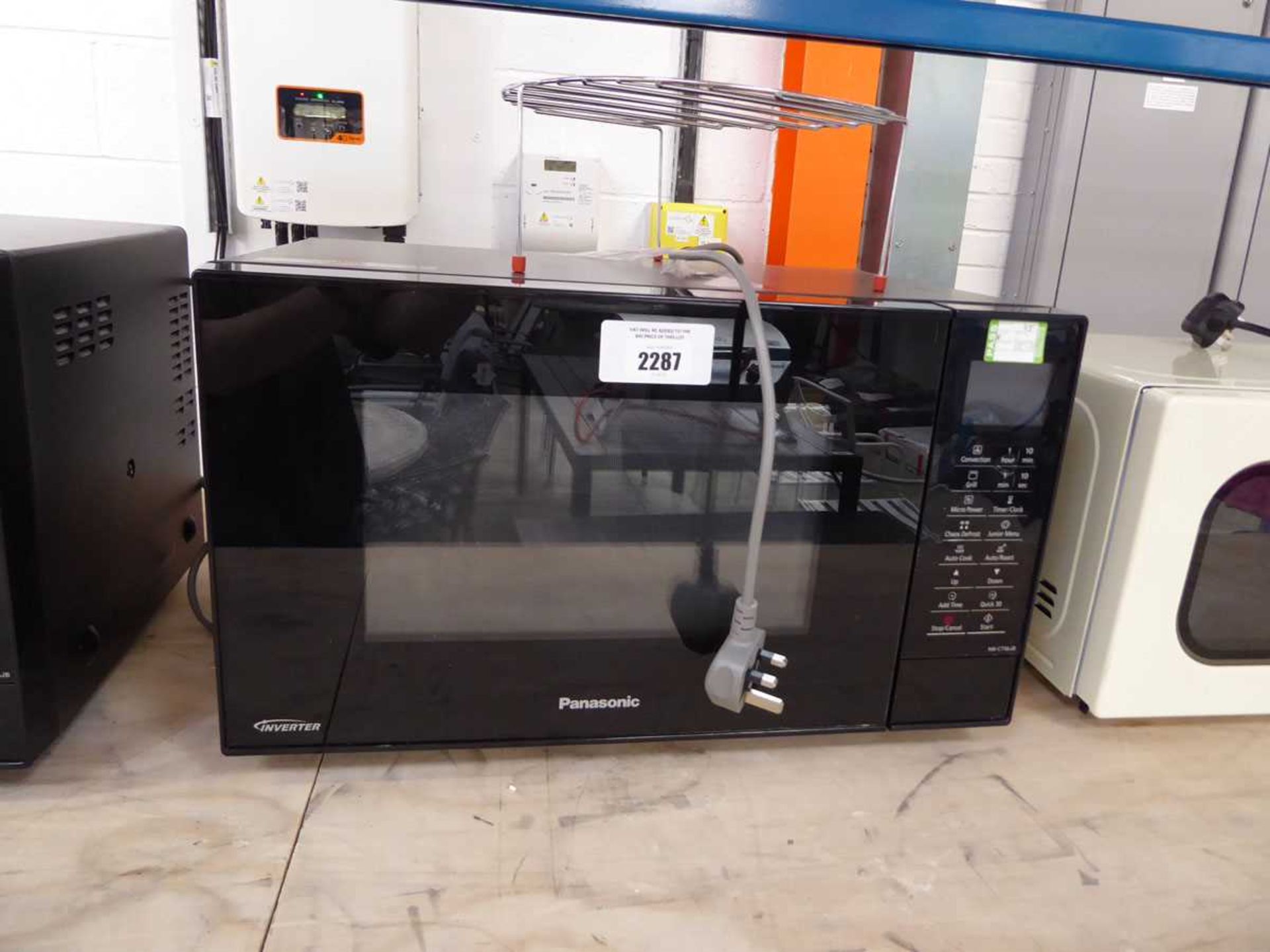 +VAT Panasonic NN.CT56JB inverter microwave in black