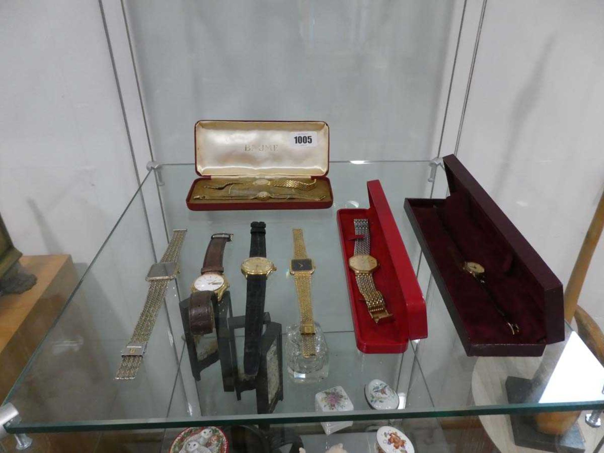 Collection of various watches incl. ladies Omega De Ville, Rotary, further Omegas, etc.