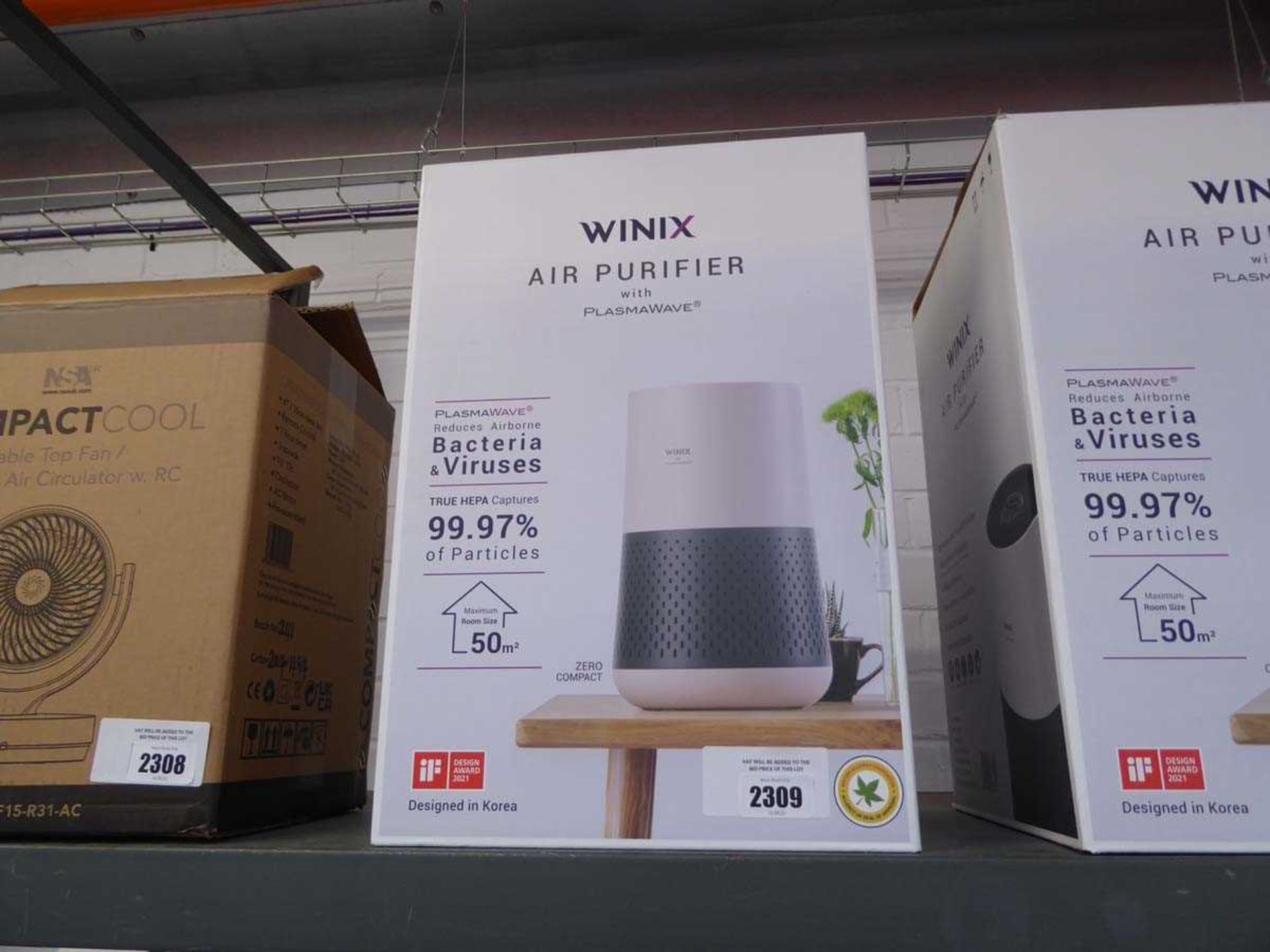 +VAT Boxed Winix Plasmawave air purifier