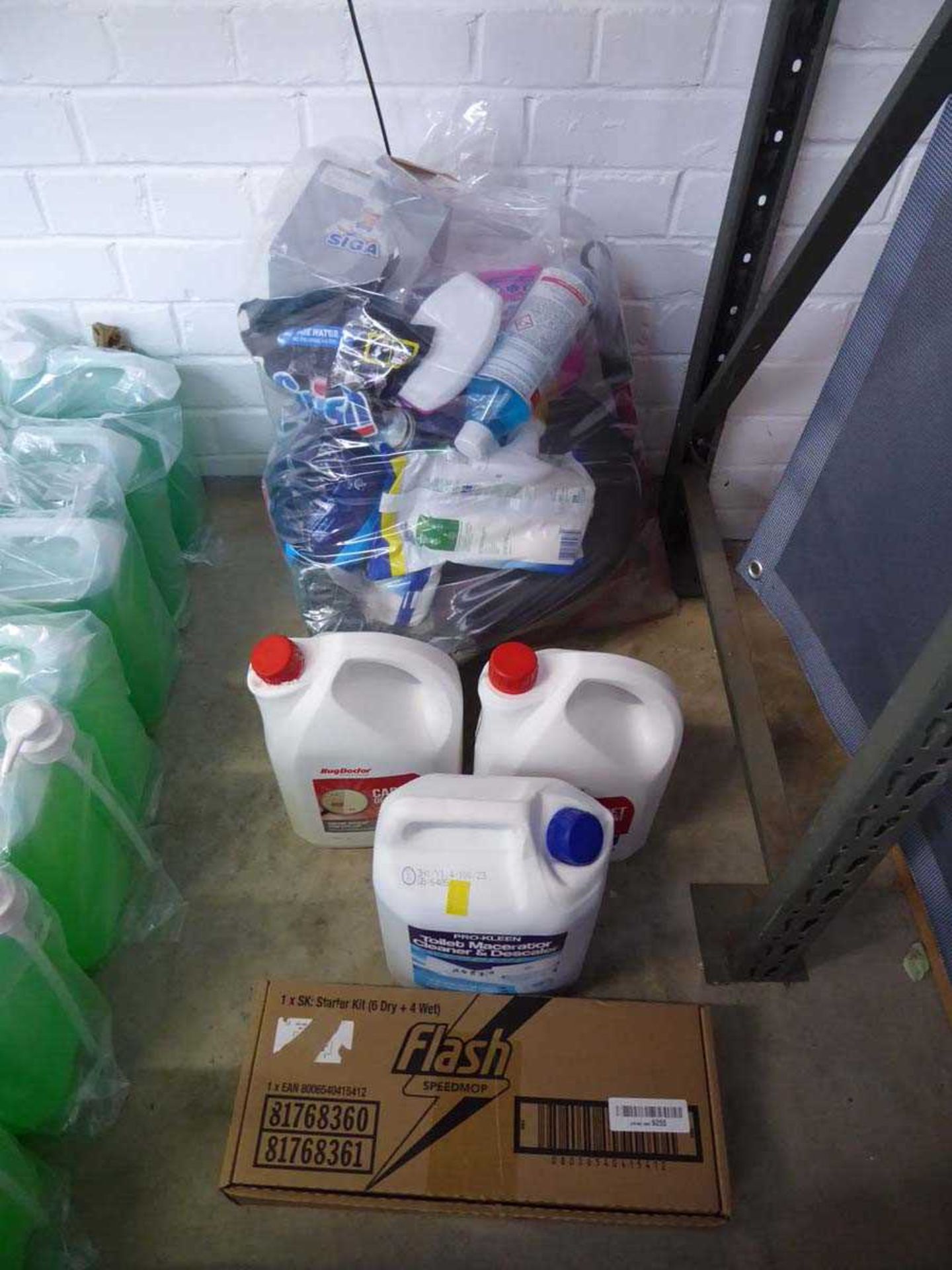 +VAT Bag containing a large qty of mixed cleaning items to include bottles of Vanish Oxi Action - Image 2 of 2