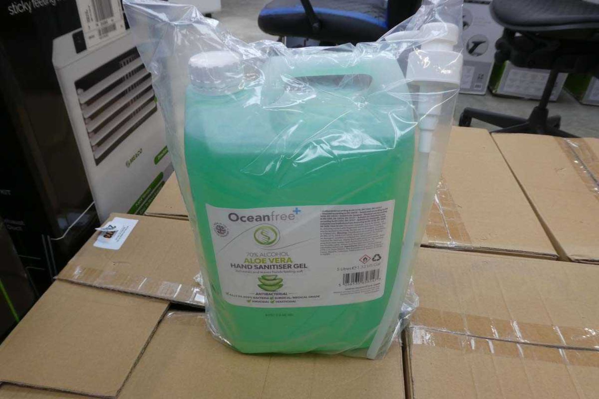 +VAT Pallett containing approximately 40 bottles of Aloe Vera hand sanitising gel - Image 2 of 2