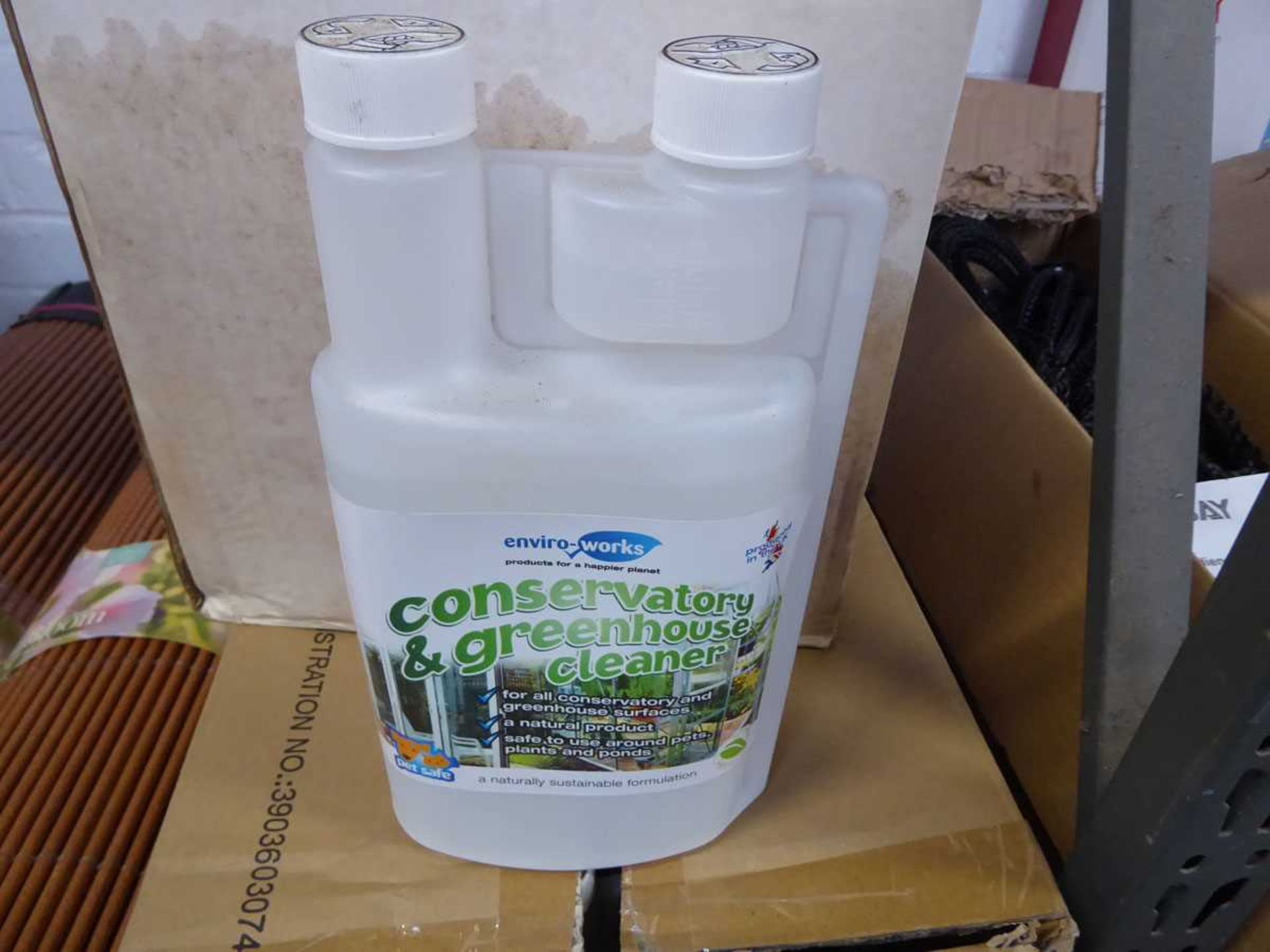 2 boxes containing approximately 19 tubs of conservatory and greenhouse cleaner - Image 2 of 2