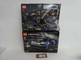 +VAT 2 Lego Technic sets incl. 42123 McLaren Senna GTR and 42151 Bugatti Bolide
