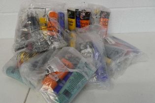 +VAT Bag containing a quantity of Chilterns Arts acrylic paints in various colours