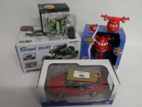 +VAT Quantity of remote control toys and other toys incl. Stunt Drift remote control car, mini