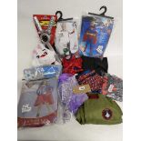 Quantity of kids dress up outfits incl. Superman, Avengers, Spider-Man, Air Force, Supergirl,