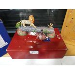 +VAT Disney Showcase collection ceramic figurines of Pumba, Simba, Timon