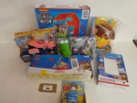 +VAT Selection of Paw Patrol and Hey Duggee toys, to include a Paw Patrol tent, Liberty feature