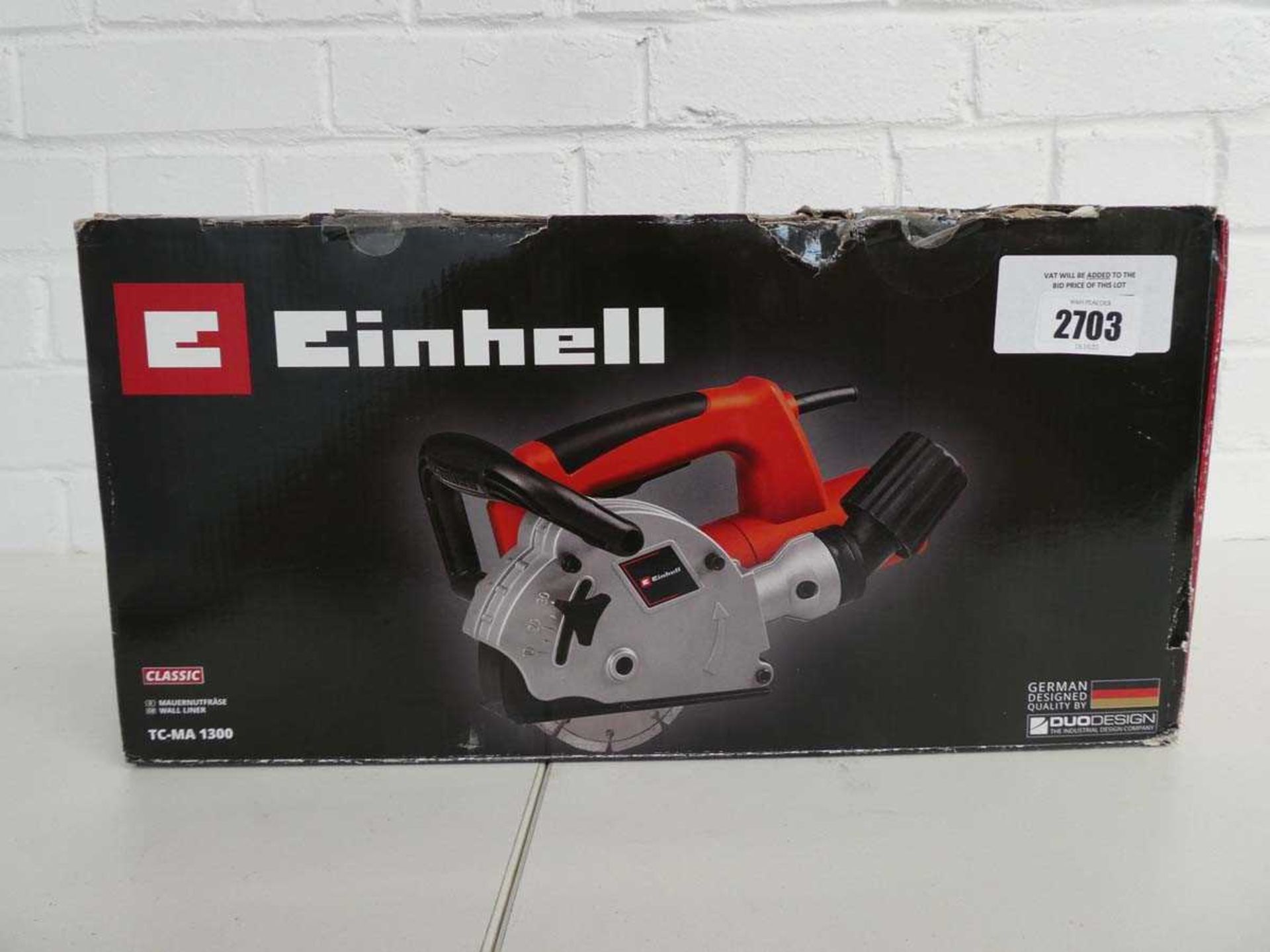 +VAT Boxed Einhell 240V electric wall liner