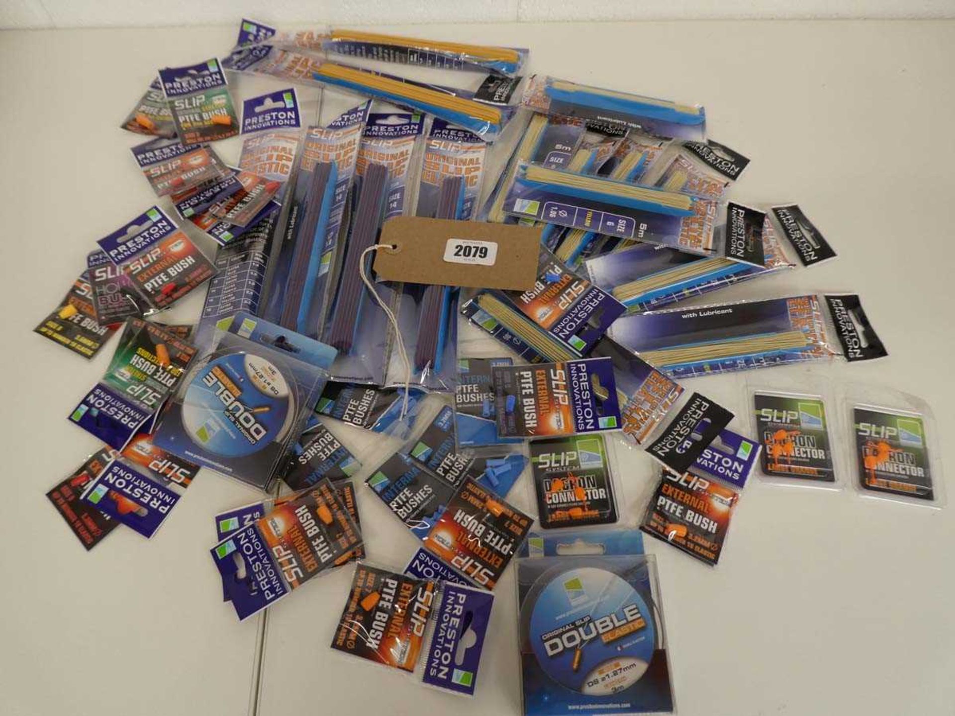 Quantity of Preston Innovations fishing accessories incl. original slip double elastic, various